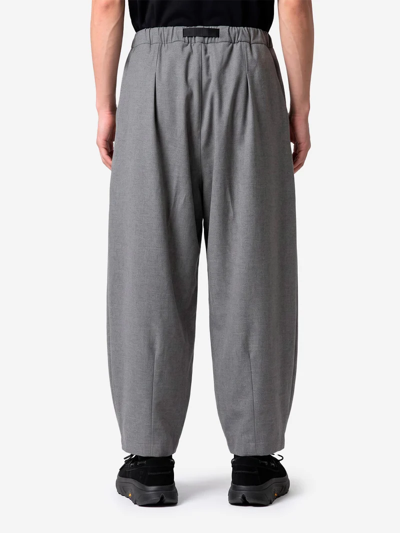 Pantaloni 'Tech Wool Cropped' grigi