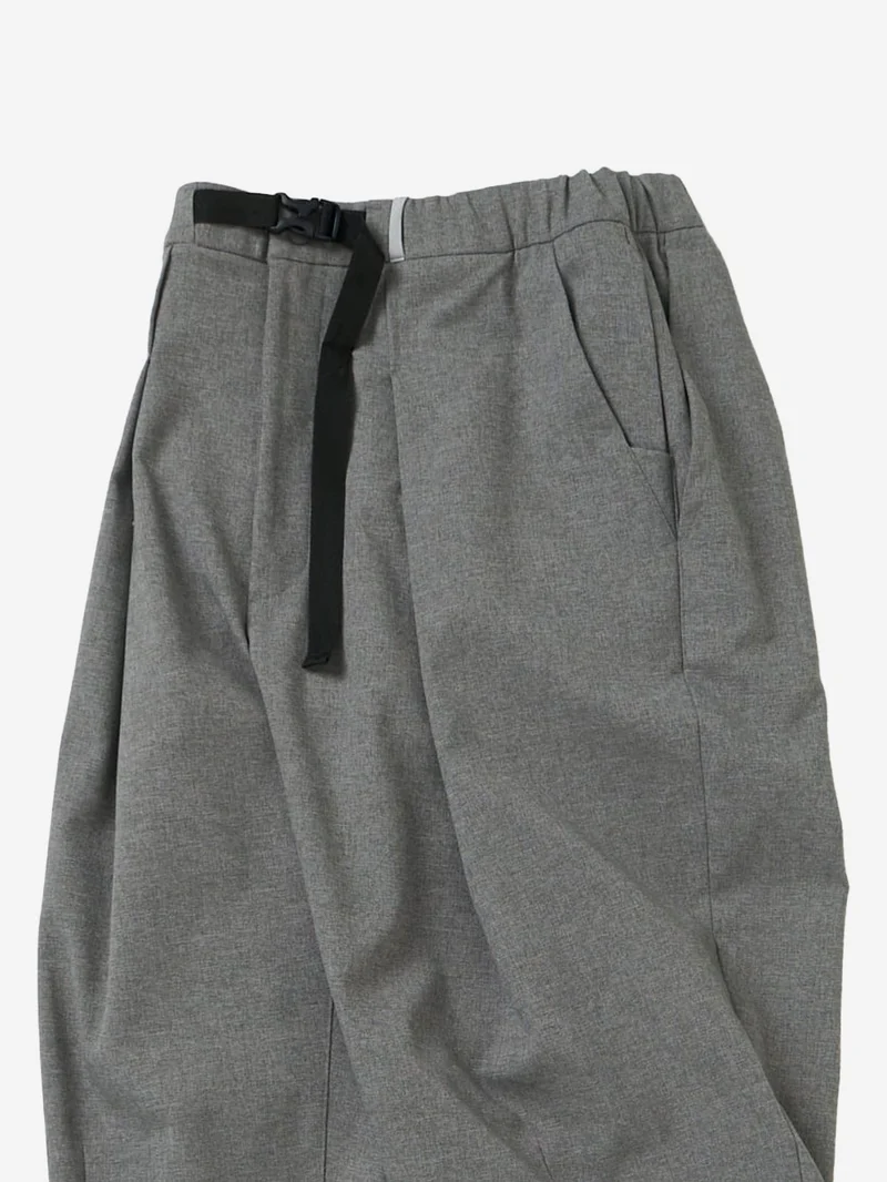 Pantaloni 'Tech Wool Cropped' grigi