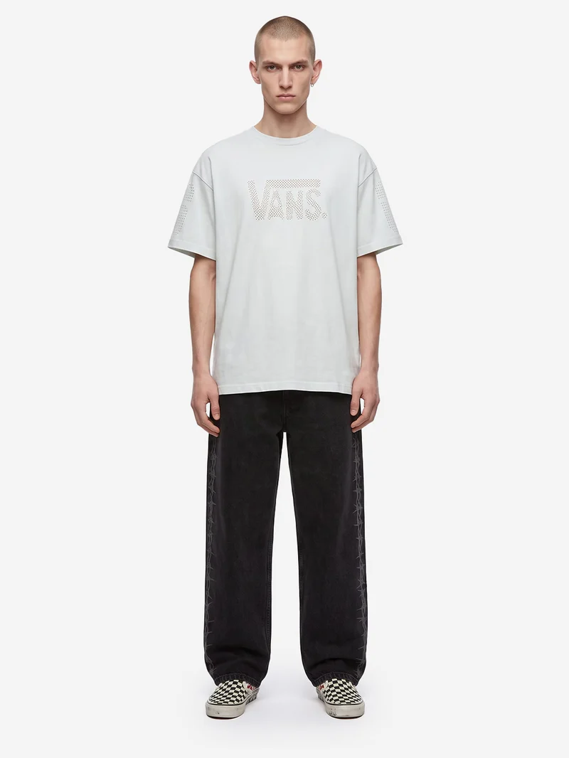 A.O.D. T-shirt bianca Lasered
