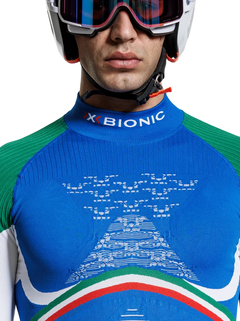 ENERGY ACCUMULATOR 4.0 PATRIOT SHIRT TURTLE NECK LG SL ITALY