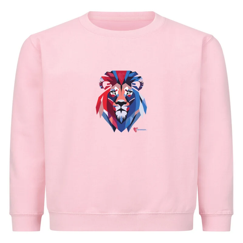 Fontanherzen Löwe - Bio Sweatshirt Kids