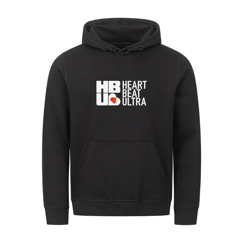 Heartbeat Ultra - Bio Premium Hoodie NUR Gr. XS