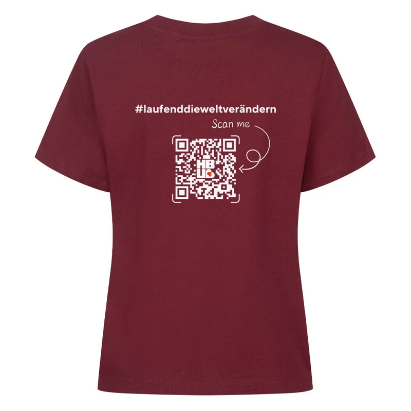 Heartbeat Ultra - Bio Premium T-Shirt Frauen mit QR-Code