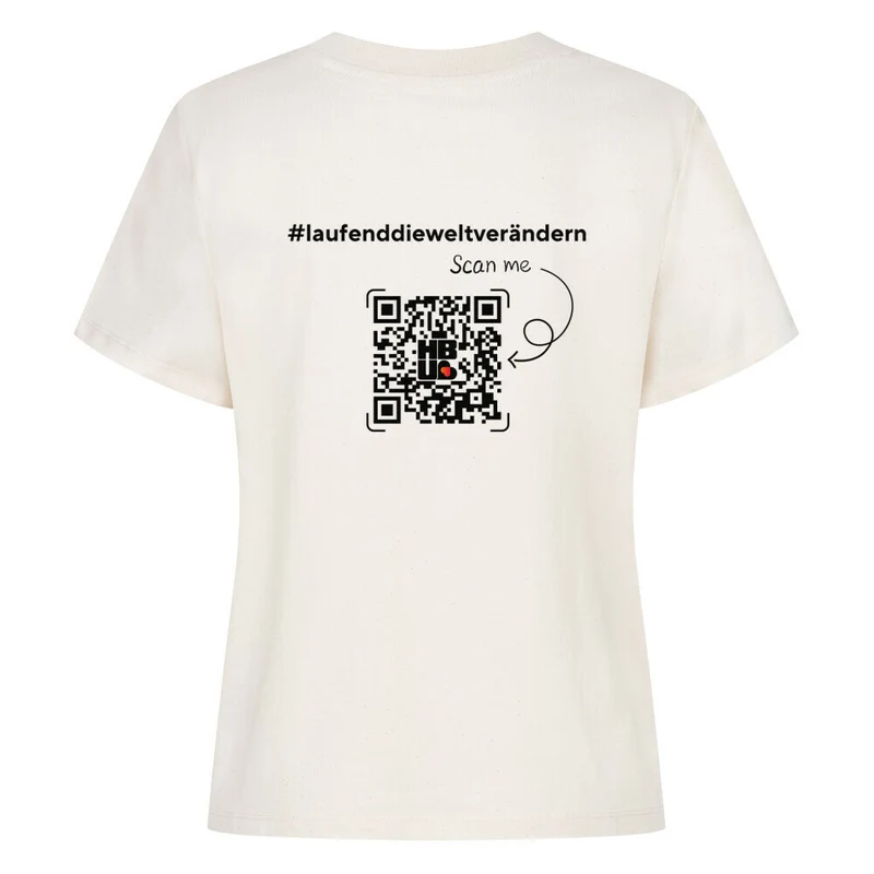 Heartbeat Ultra - Bio Premium T-Shirt Frauen mit QR-Code