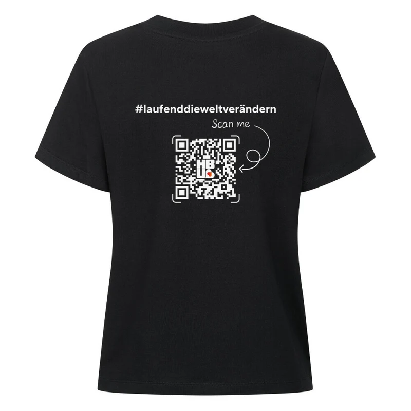 Heartbeat Ultra - Bio Premium T-Shirt Frauen mit QR-Code