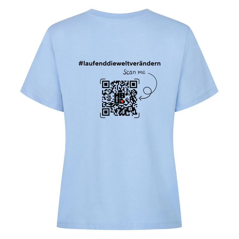 Heartbeat Ultra - Bio Premium T-Shirt Frauen mit QR-Code