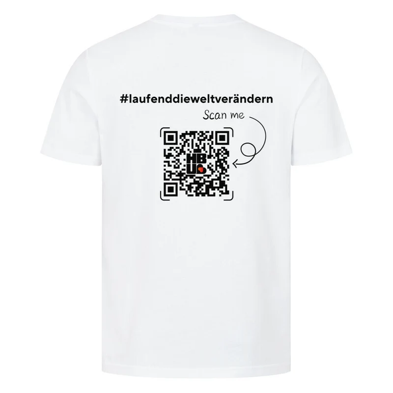 Heartbeat Ultra - Bio Premium T-Shirt mit QR-Code