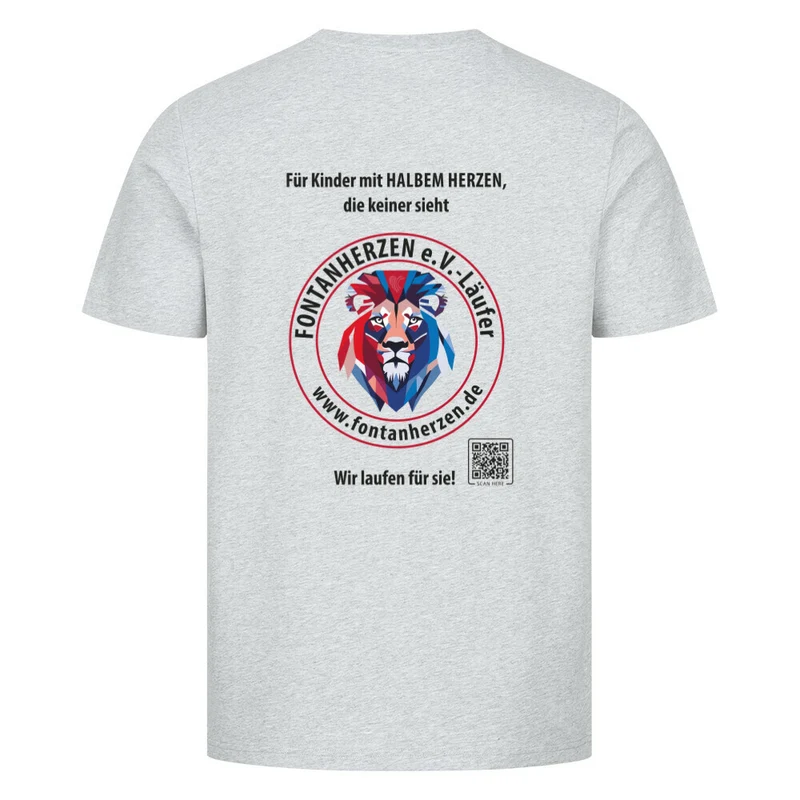 Fontanherzen & Heartbeat Kollektion - Bio Premium T-Shirt Männer