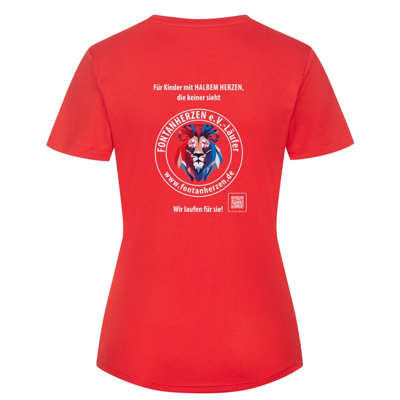 Fontanherzen & Heartbeat Kollektion - Sport T-Shirt Frauen