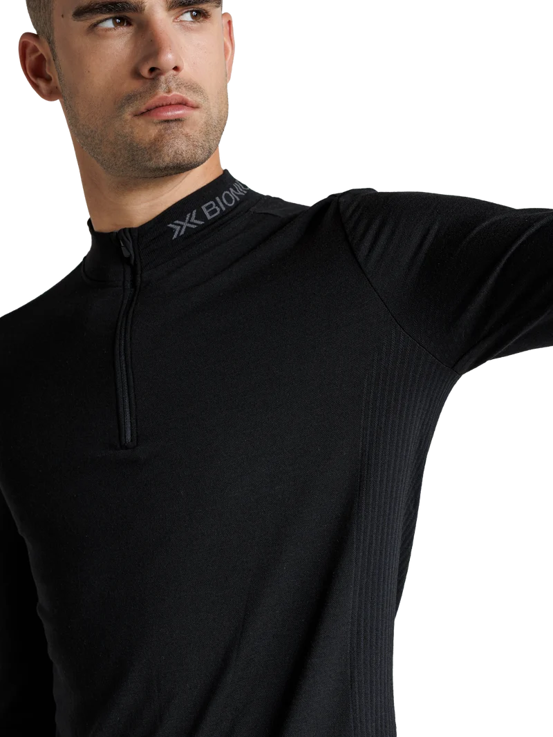 MIGHTYWOOL SHIRT LS 1/2 ZIP MEN