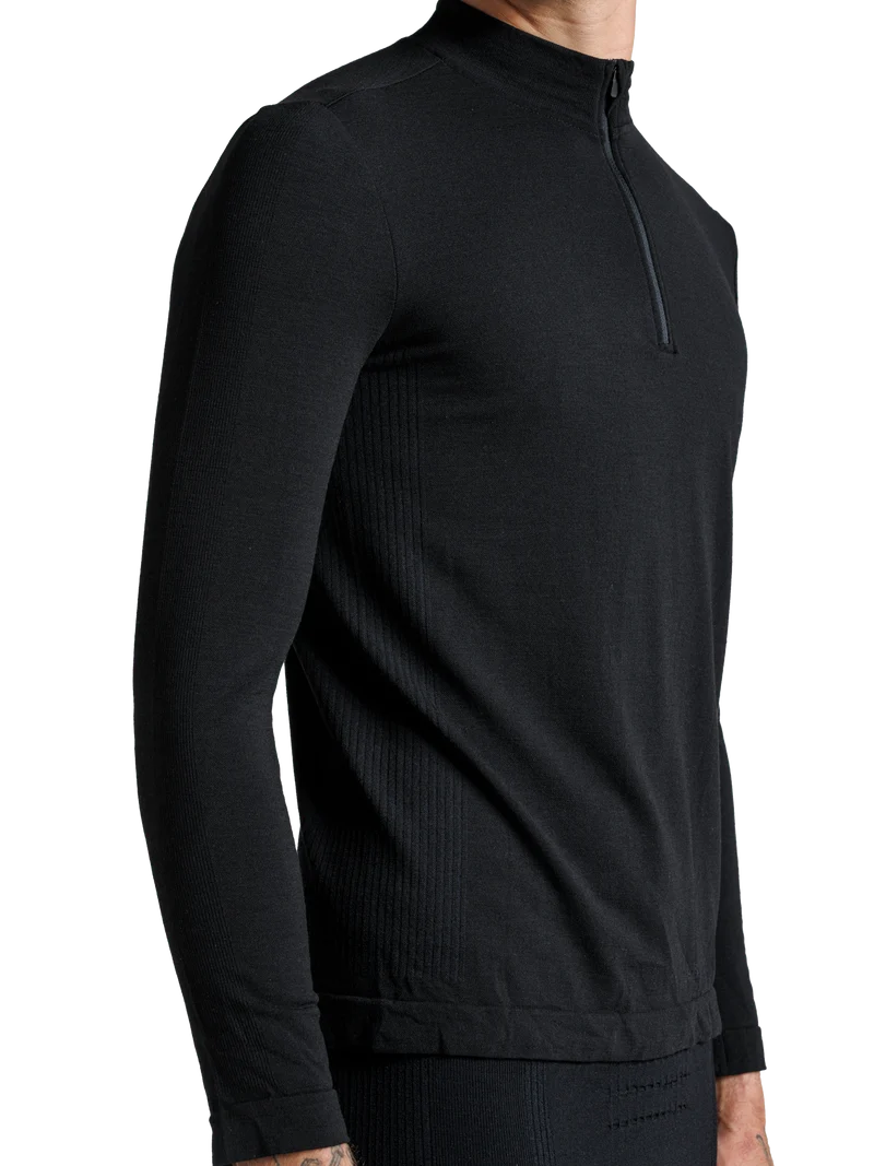 MIGHTYWOOL SHIRT LS 1/2 ZIP MEN