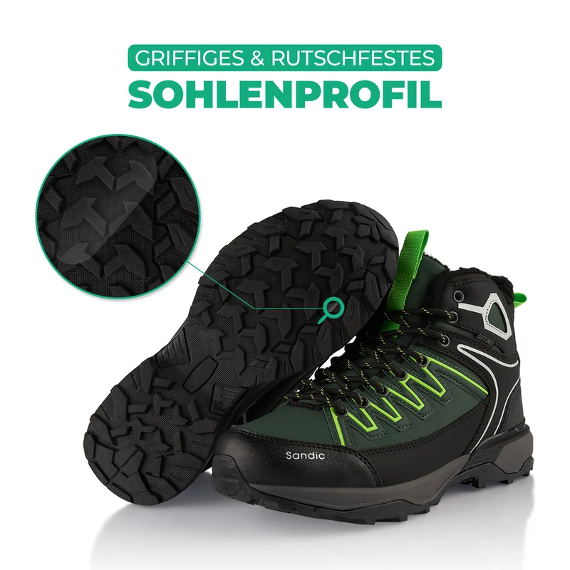 Winterstiefel Warm Gefütterte Softshell Wanderschuhe