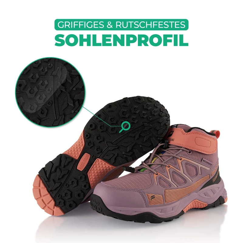 Winterstiefel Wasserdichte Warm Gefütterte Wanderschuhe