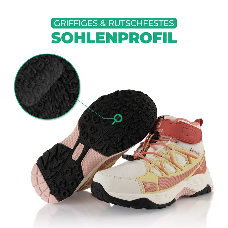 Winterstiefel Wasserdichte Warm Gefütterte Wanderschuhe