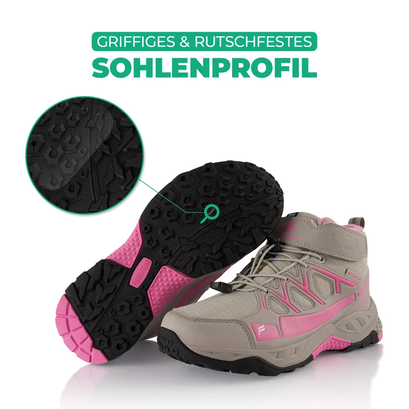 Winterstiefel Wasserdichte Warm Gefütterte Wanderschuhe
