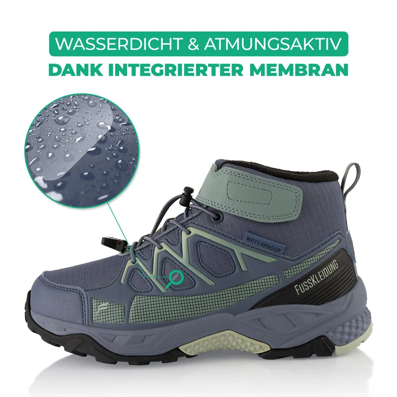 Winterstiefel Wasserdichte Warm Gefütterte Wanderschuhe