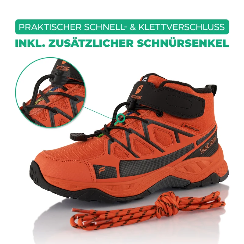 Winterstiefel Wasserdichte Warm Gefütterte Wanderschuhe
