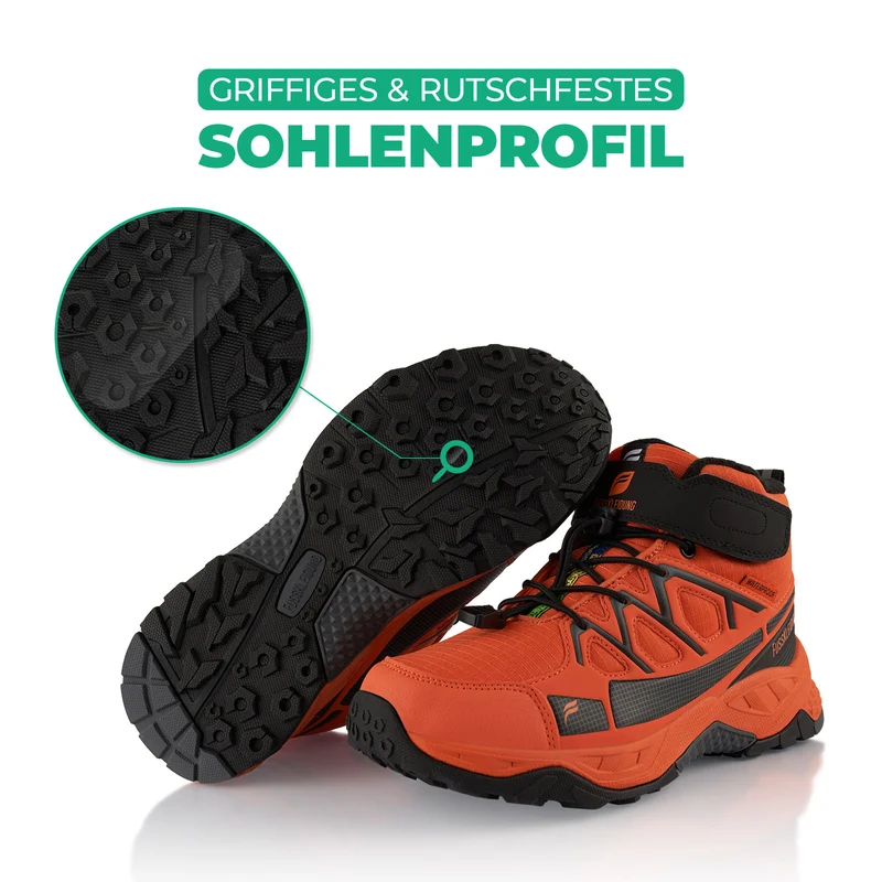 Winterstiefel Wasserdichte Warm Gefütterte Wanderschuhe