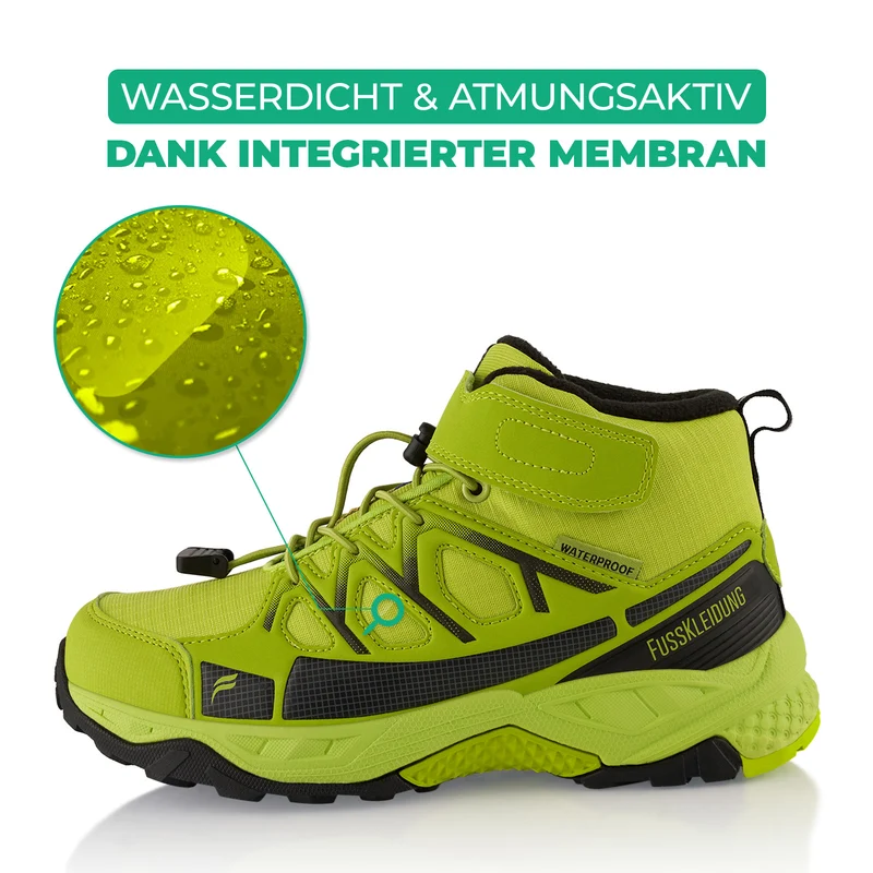 Winterstiefel Wasserdichte Warm Gefütterte Wanderschuhe