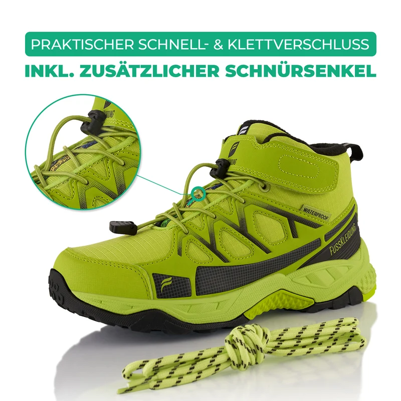 Winterstiefel Wasserdichte Warm Gefütterte Wanderschuhe
