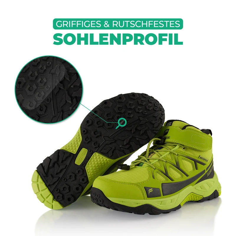 Winterstiefel Wasserdichte Warm Gefütterte Wanderschuhe
