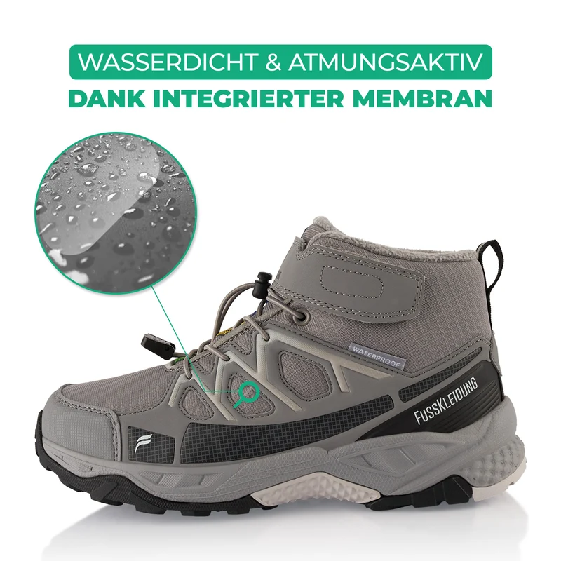 Winterstiefel Wasserdichte Warm Gefütterte Wanderschuhe