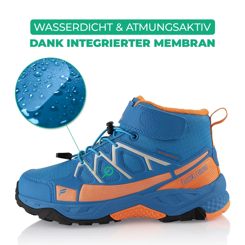 Winterstiefel Wasserdichte Warm Gefütterte Wanderschuhe