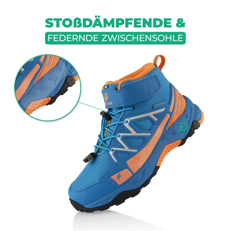 Winterstiefel Wasserdichte Warm Gefütterte Wanderschuhe