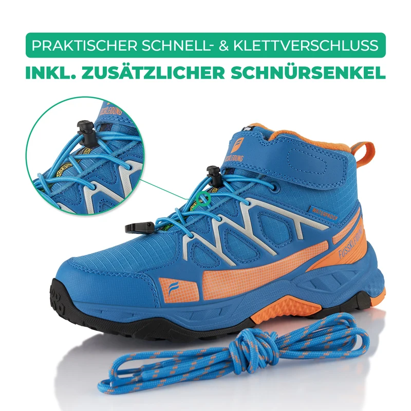 Winterstiefel Wasserdichte Warm Gefütterte Wanderschuhe