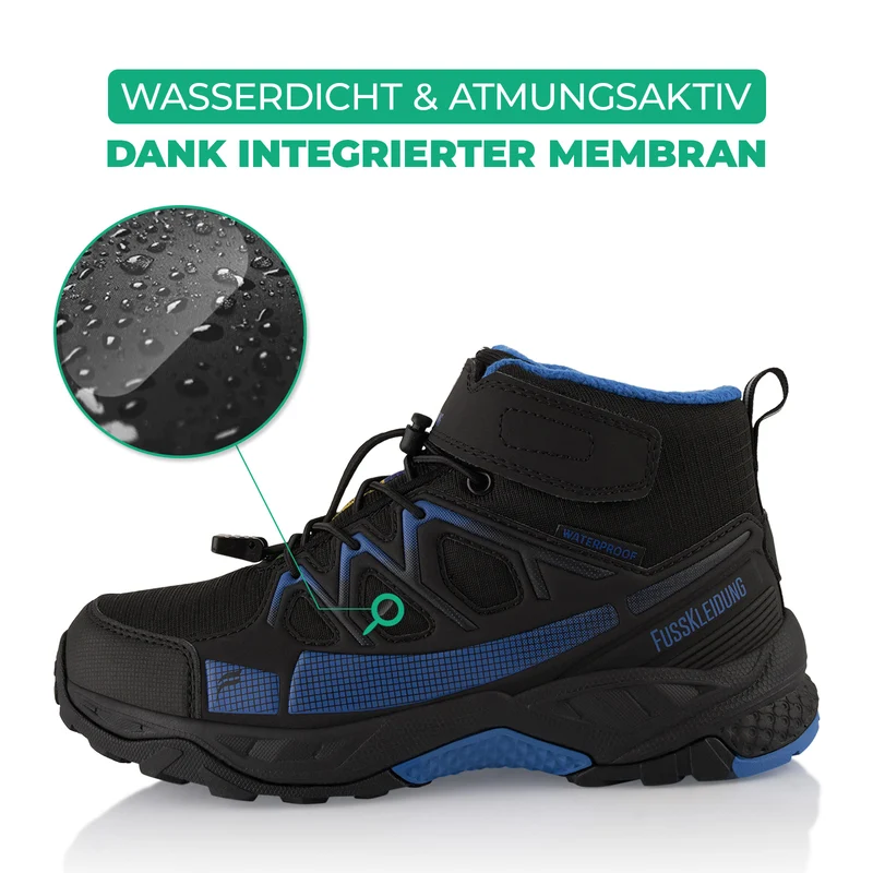 Winterstiefel Wasserdichte Warm Gefütterte Wanderschuhe