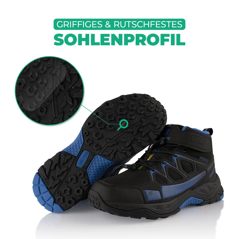 Winterstiefel Wasserdichte Warm Gefütterte Wanderschuhe