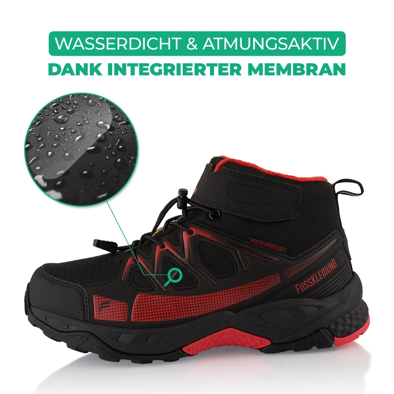 Winterstiefel Wasserdichte Warm Gefütterte Wanderschuhe