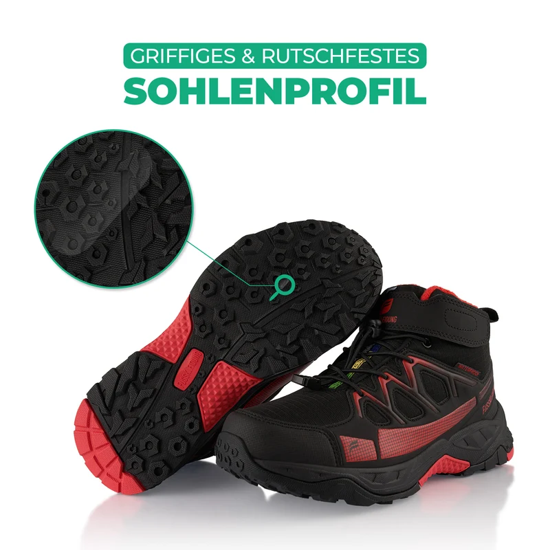 Winterstiefel Wasserdichte Warm Gefütterte Wanderschuhe