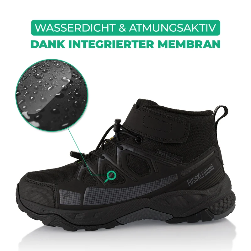 Winterstiefel Wasserdichte Warm Gefütterte Wanderschuhe