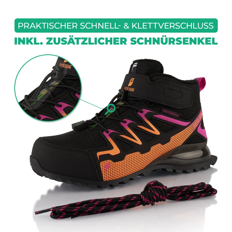 Winterstiefel Wasserdichte Warm Gefütterte Wanderschuhe