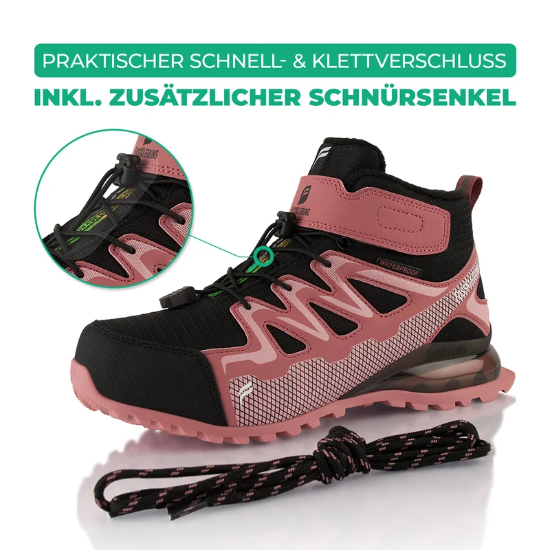 Winterstiefel Wasserdichte Warm Gefütterte Wanderschuhe