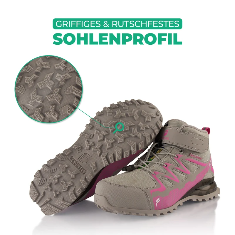 Winterstiefel Wasserdichte Warm Gefütterte Wanderschuhe