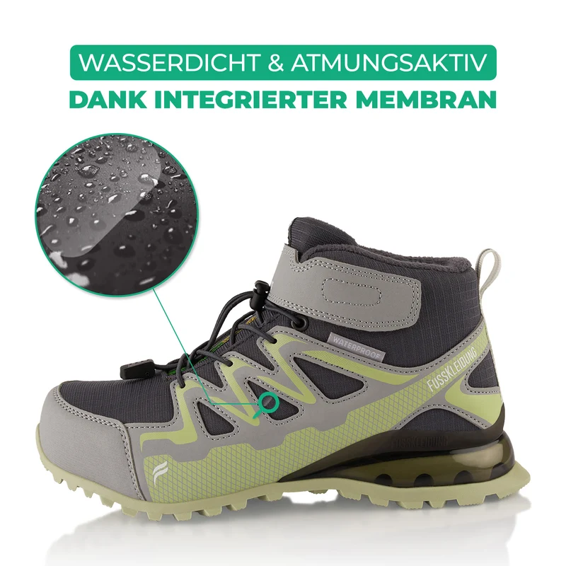 Winterstiefel Wasserdichte Warm Gefütterte Wanderschuhe