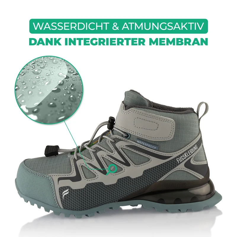 Winterstiefel Wasserdichte Warm Gefütterte Wanderschuhe