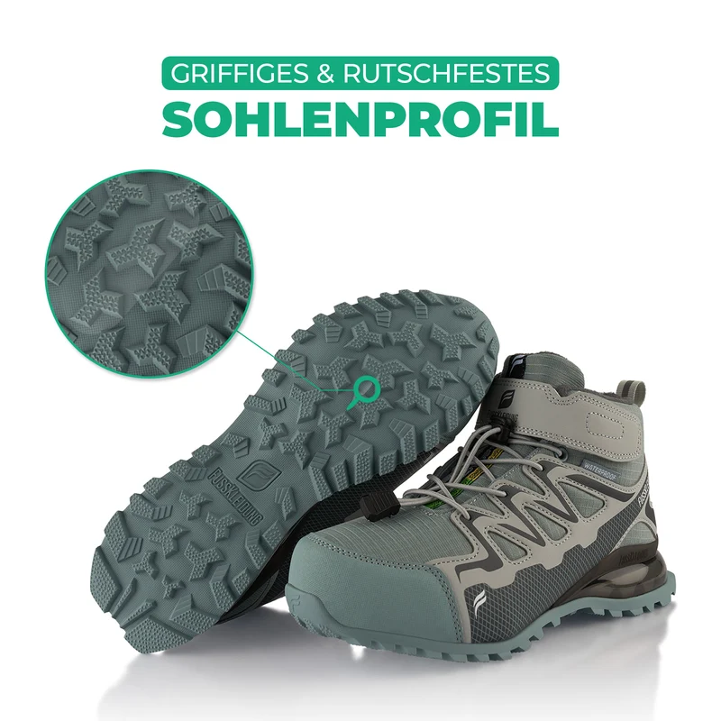 Winterstiefel Wasserdichte Warm Gefütterte Wanderschuhe