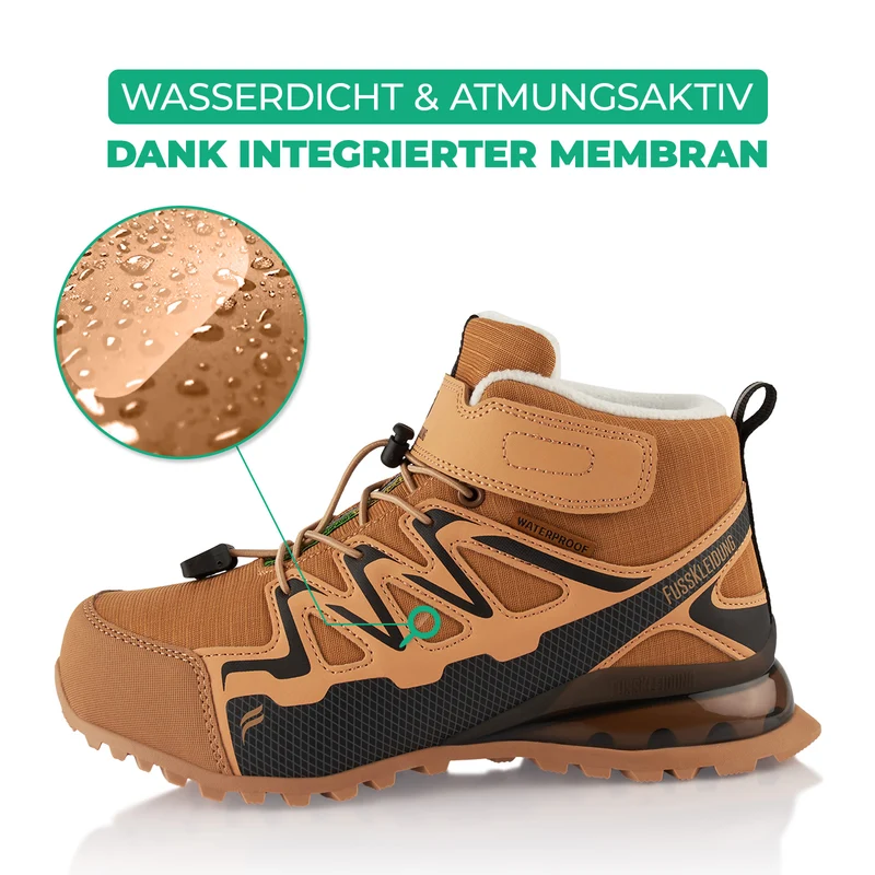 Winterstiefel Wasserdichte Warm Gefütterte Wanderschuhe