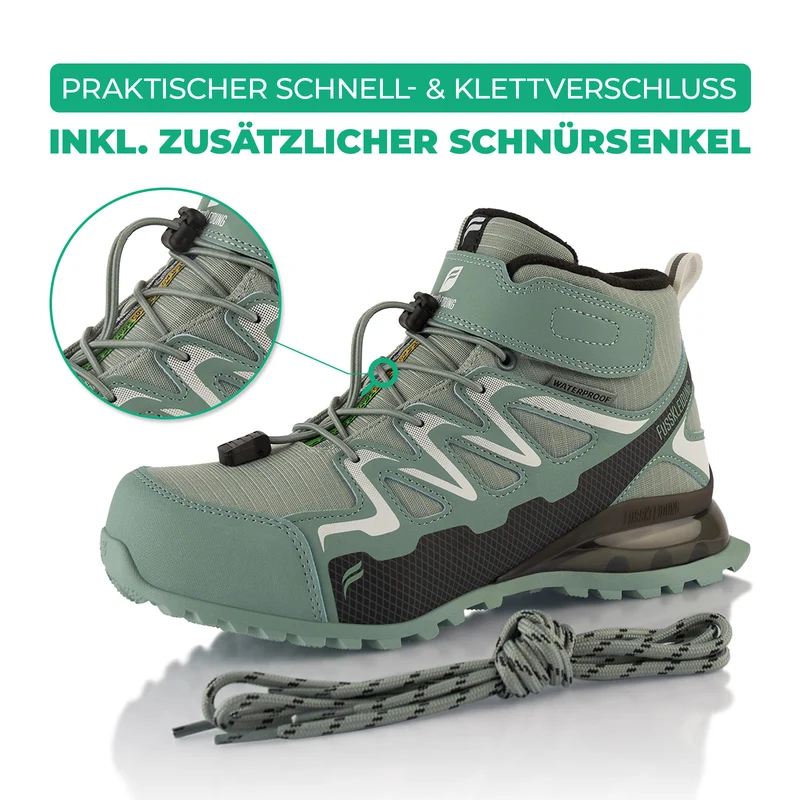 Winterstiefel Wasserdichte Warm Gefütterte Wanderschuhe