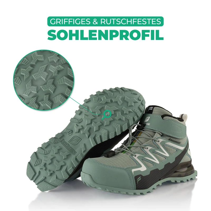 Winterstiefel Wasserdichte Warm Gefütterte Wanderschuhe