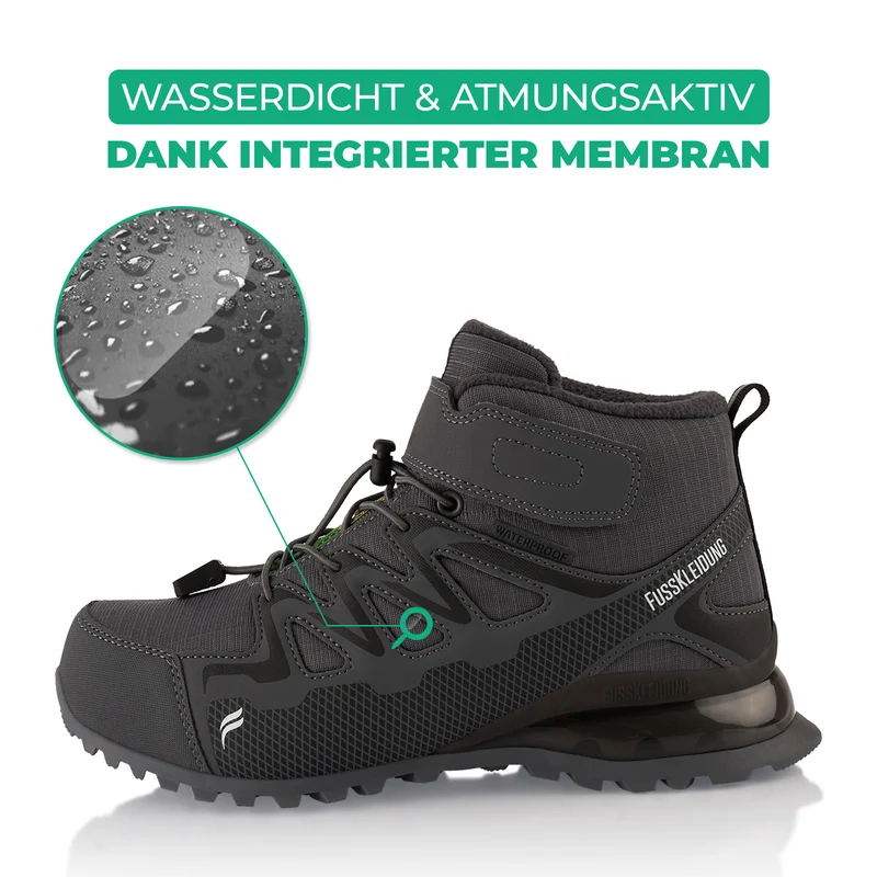 Winterstiefel Wasserdichte Warm Gefütterte Wanderschuhe