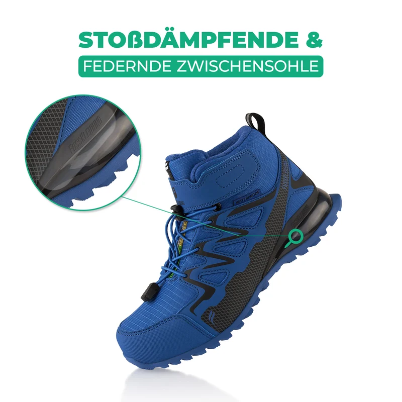 Winterstiefel Wasserdichte Warm Gefütterte Wanderschuhe