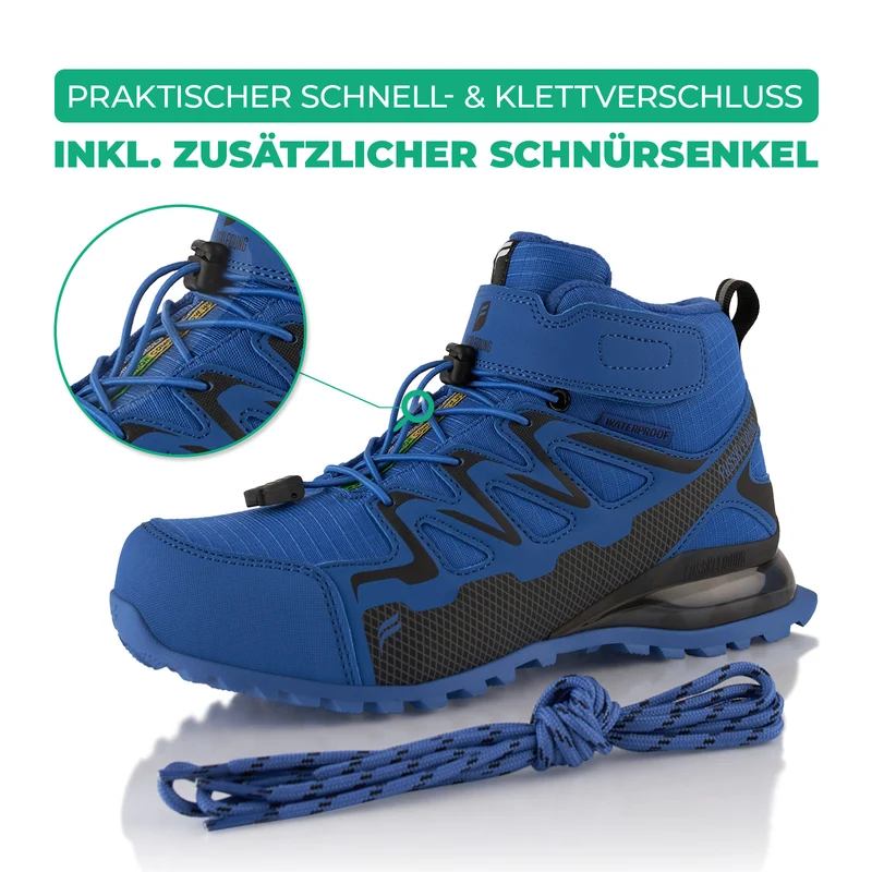 Winterstiefel Wasserdichte Warm Gefütterte Wanderschuhe
