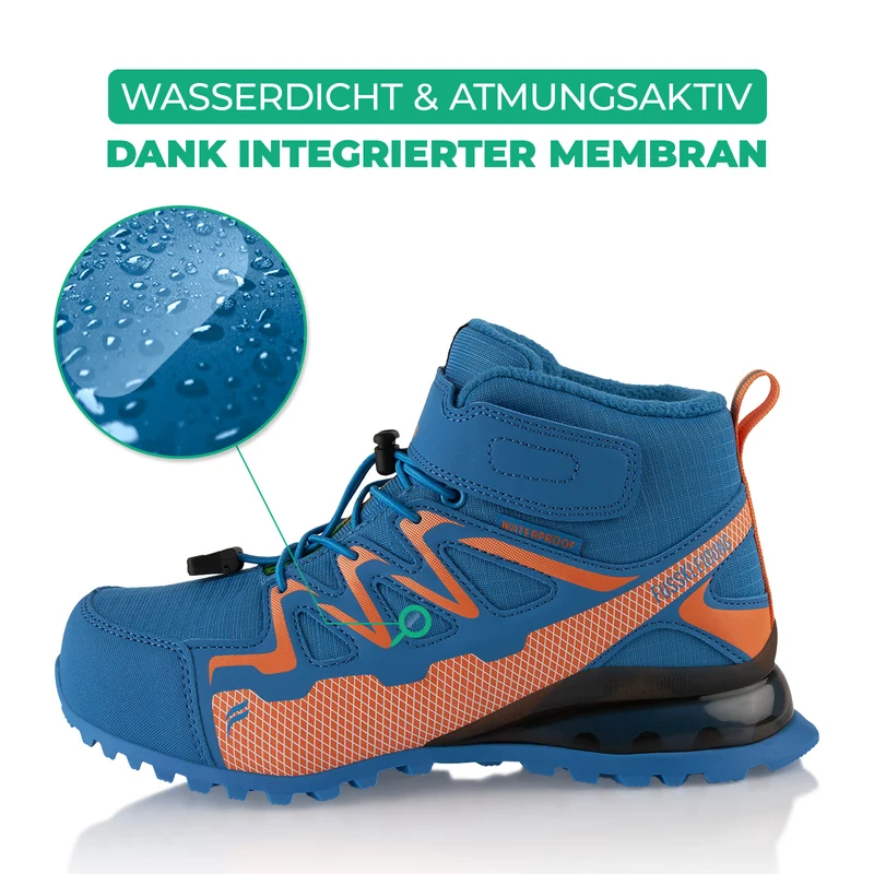 Winterstiefel Wasserdichte Warm Gefütterte Wanderschuhe