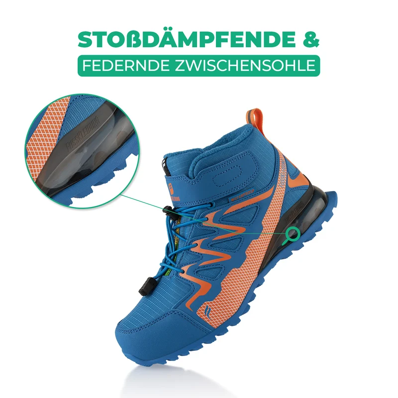 Winterstiefel Wasserdichte Warm Gefütterte Wanderschuhe