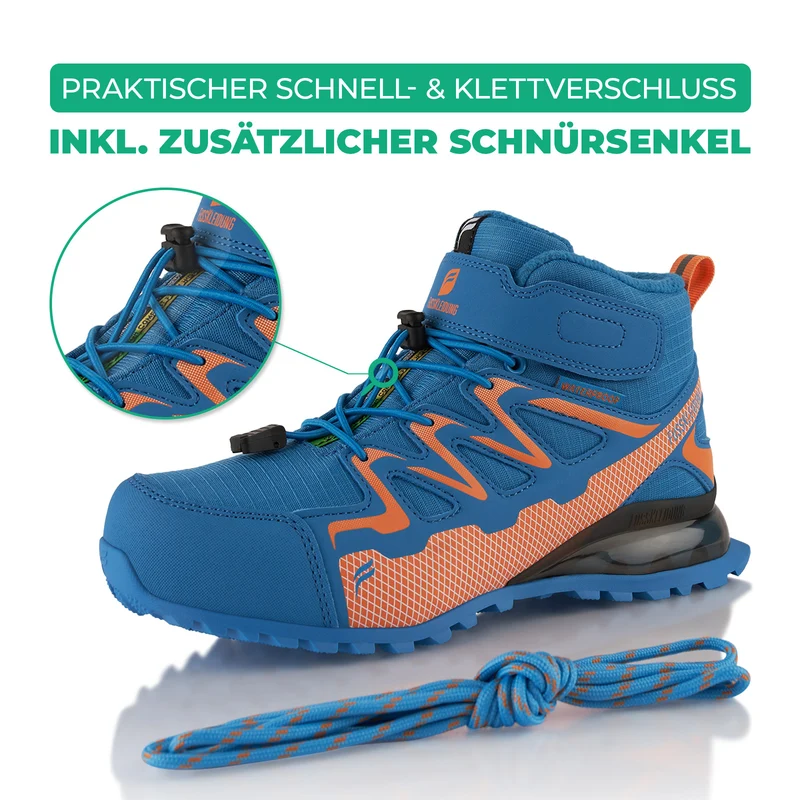 Winterstiefel Wasserdichte Warm Gefütterte Wanderschuhe