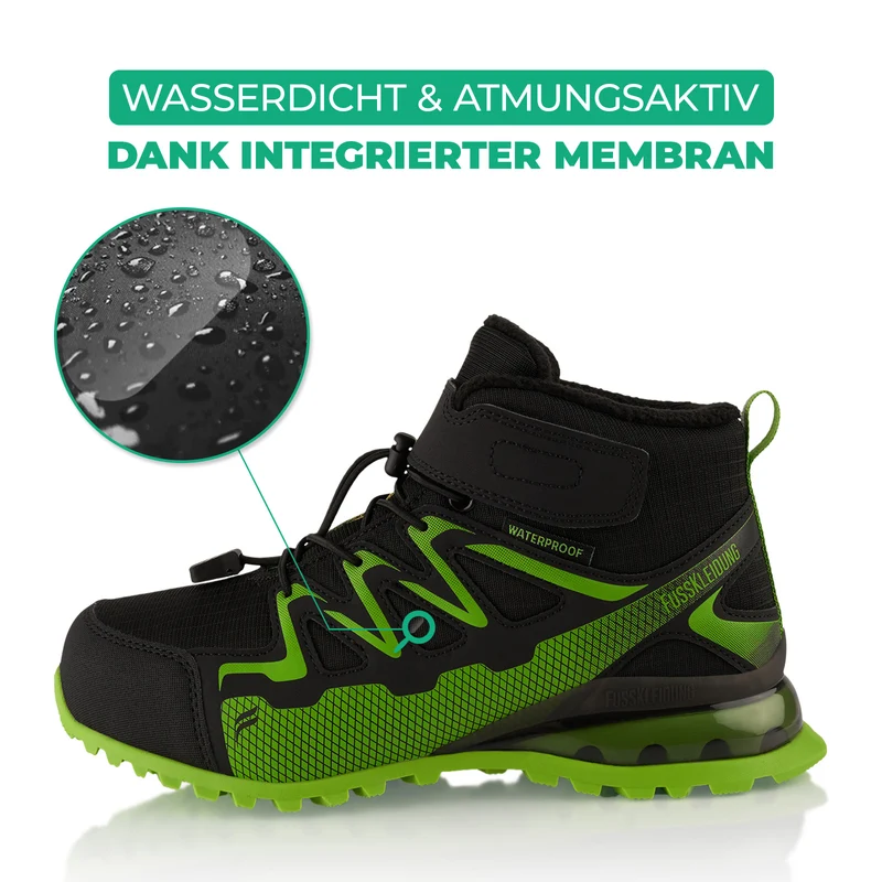 Winterstiefel Wasserdichte Warm Gefütterte Wanderschuhe